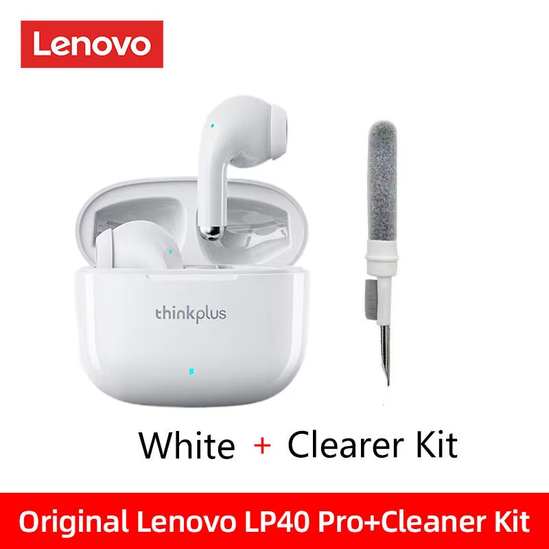 Original  LP40 Pro Headphones TWS Wireless Bluetooth Earphones Touch Control Sport Headset Stereo Earbuds for Android Ios